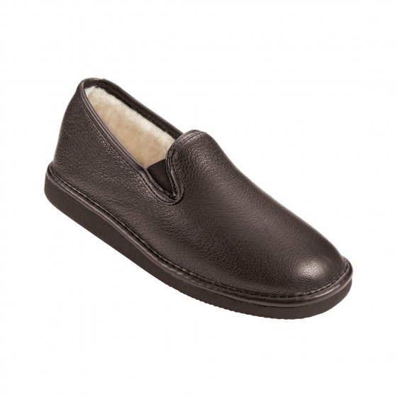 Pantoffel wollen voering,bruin 46 | Bruin