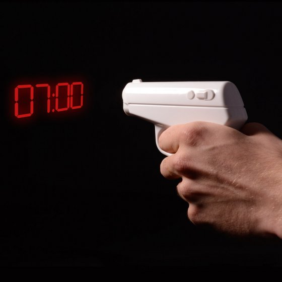 Projectiewekker 'pistool' 