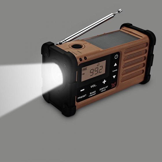 Multifunctionele outdoor radio 