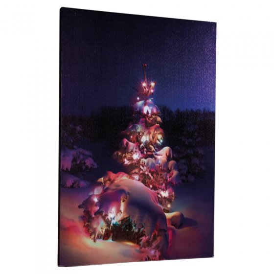 Led-artprint 'Kerstboom" 