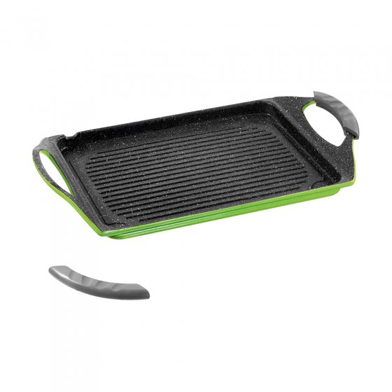 Inductiekookplaat met grillplaat 