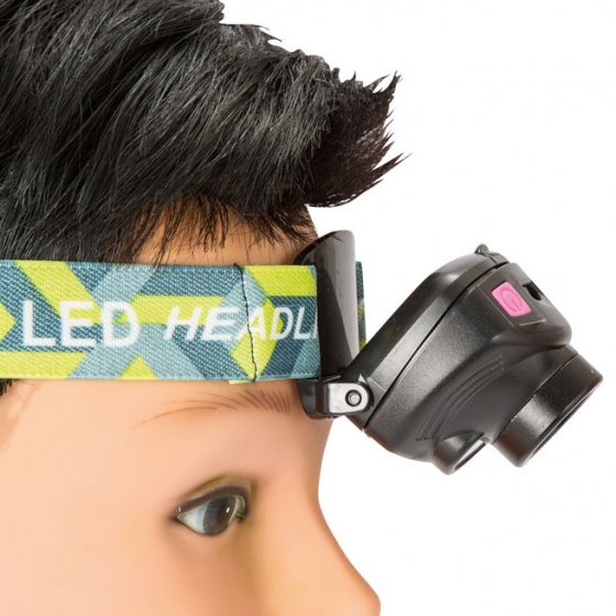 Ledhoofdlamp met sensor 