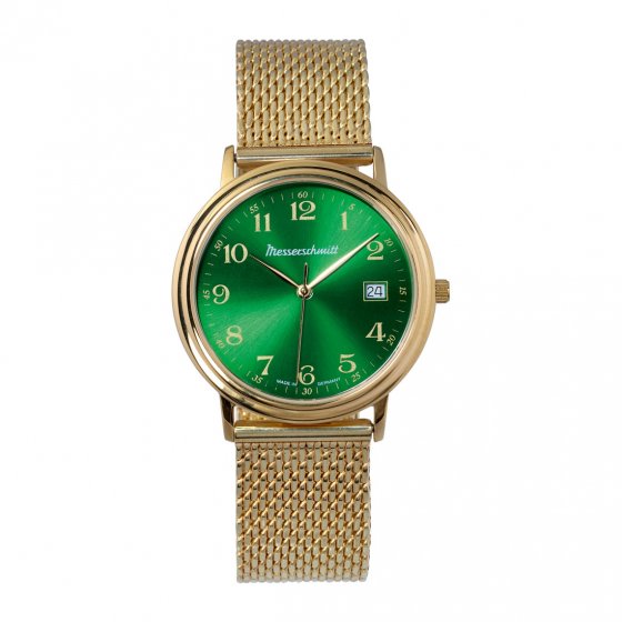 Verguld herenhorloge „Green Baron“ 