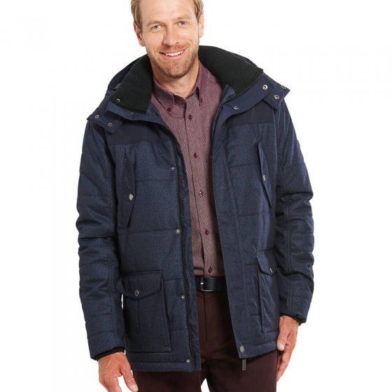 Parka in wol-look