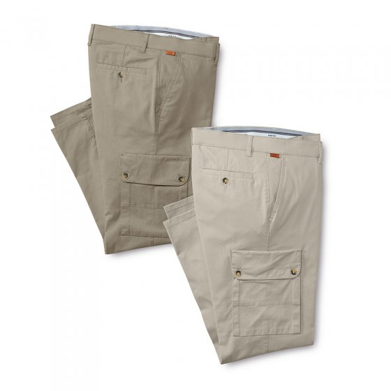 Vlekwerende cargobroek,Khaki 28 | Khaki