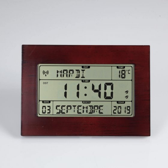 Kalender-radiografische klok