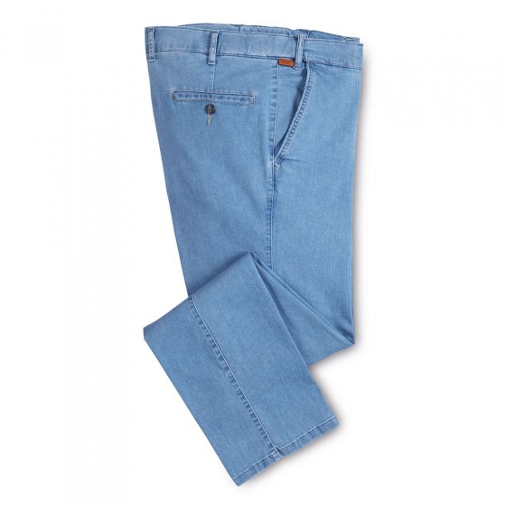 Lichte jeans met stretchband 