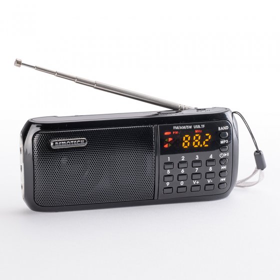 Oplaadbare compacte radio 