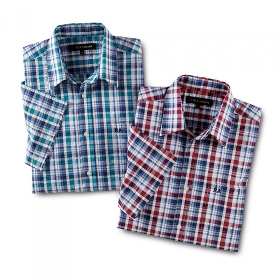 Seersucker overhemd hot sale