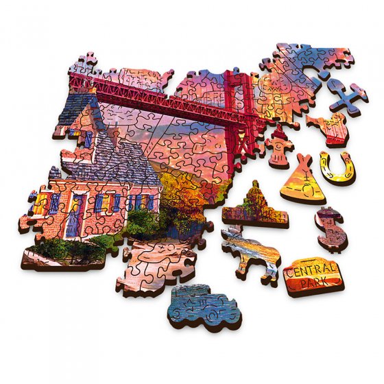 Houten puzzel ’Zonsondergang’ 