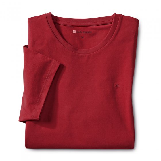 T-shirt in stretchkwaliteit Pak van 3 M | Rood#Lichtblauw#Wit#Wit