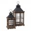 Set van 2 houten lantaarns  - 3