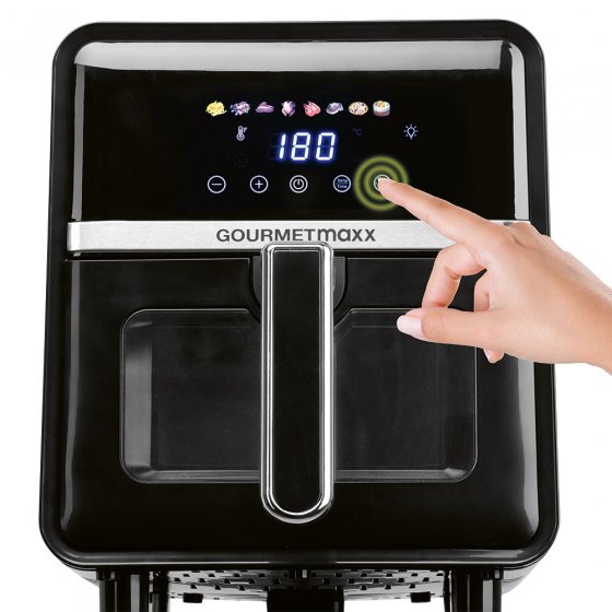 Heteluchtfriteuse met venster 