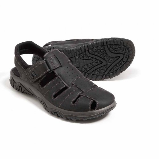 Heren klittenbandsandaal 