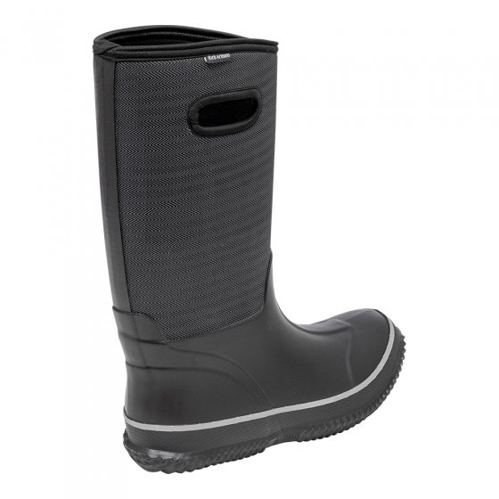 Neopreen rubberen laarzen met instap hulp 