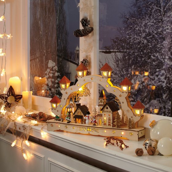 Boog met led-verlichting