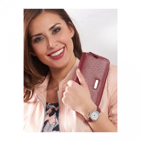 Elegant dameshorloge met portemonnee