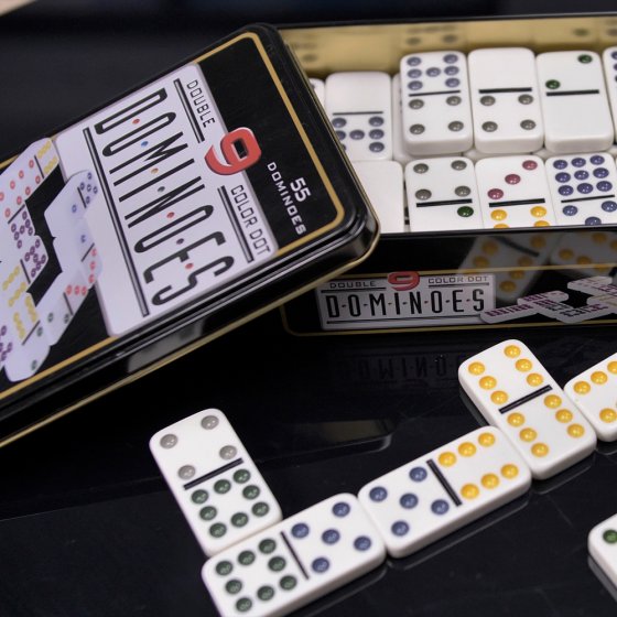 Het grote dominospel dubbel 9 