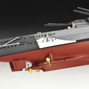 Model bouwset Bismarck & Duke of York 