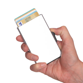 Portefeuille voor pasjes met snelle toegang