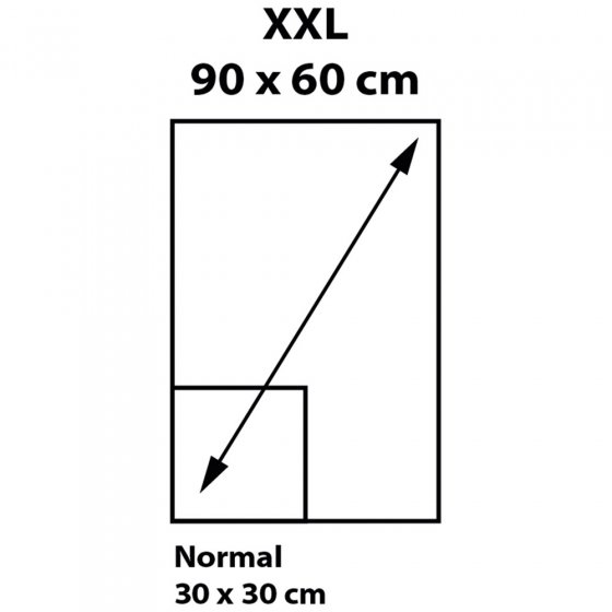 3D-microvezeldoek XXL 