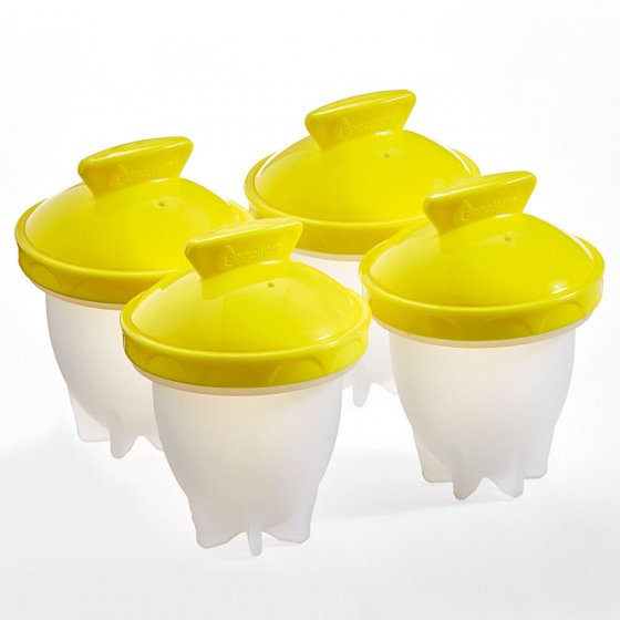 Silicone-eierkookvormen 'Eggciters®' 4 stuks 