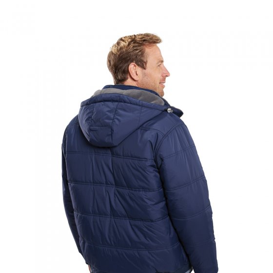 Doorgestikte blouson 