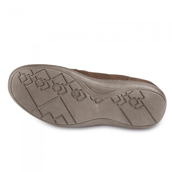 Lightwalk-mocassins van nubuck 