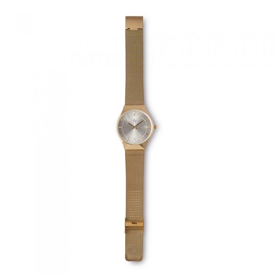 UW CADEAU: polshorloge Milanese ”GOLD“ 