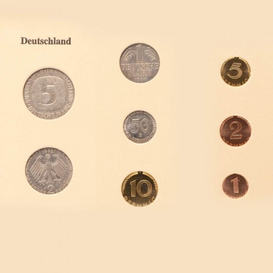 Muntenverzameling 'The Last European Coins' 