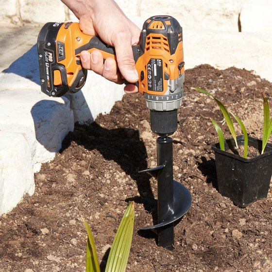 Grondboor voor de tuin 