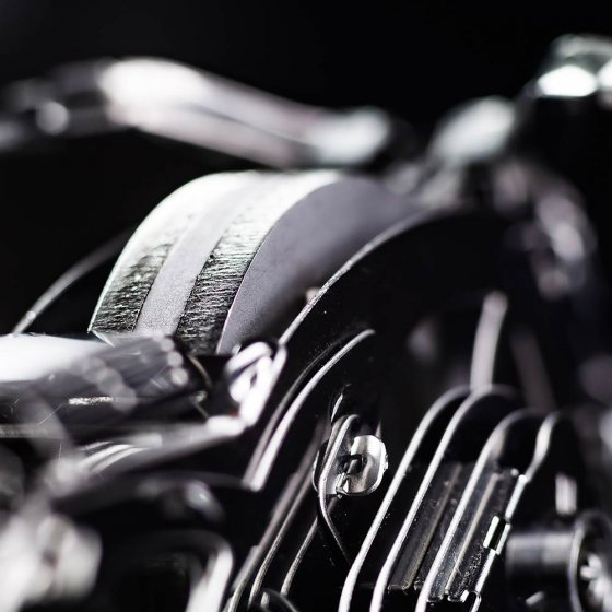Metalen model ’Chrome Rider’