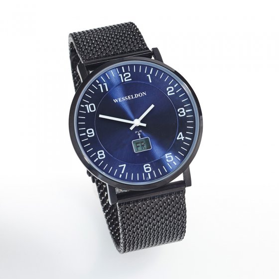 Radiografisch horloge 'Black  &  Blue' 