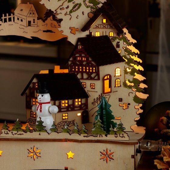Led-kerstboog met muziek 