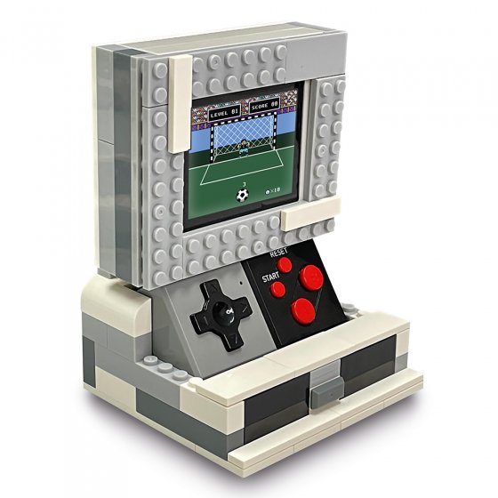 Retro-spelletjesconsole met modules