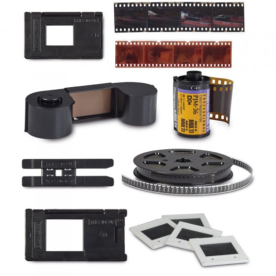 Mobiele film- en negatiefscanner 