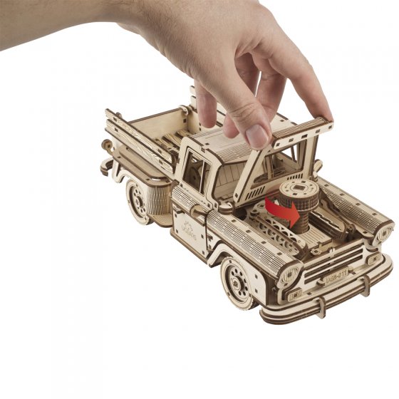 Houten model-pick-up 