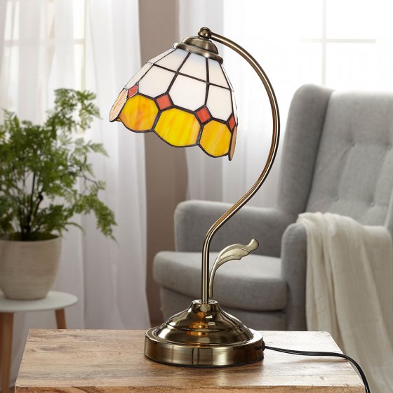 Tafellamp in Tiffany-stijl 