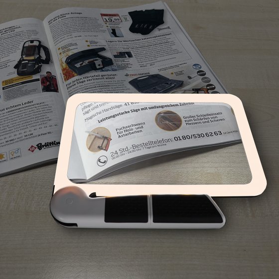 Handloep met instelbaar licht 