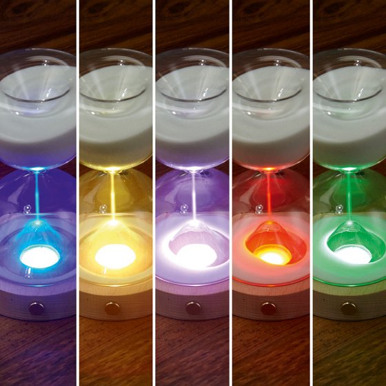 Lichtgevende zandloper 
