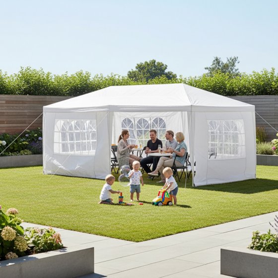 Paviljoen partytent 3 x 6 meter 