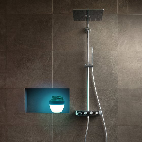 Lichtgevende zwembadluidspreker 