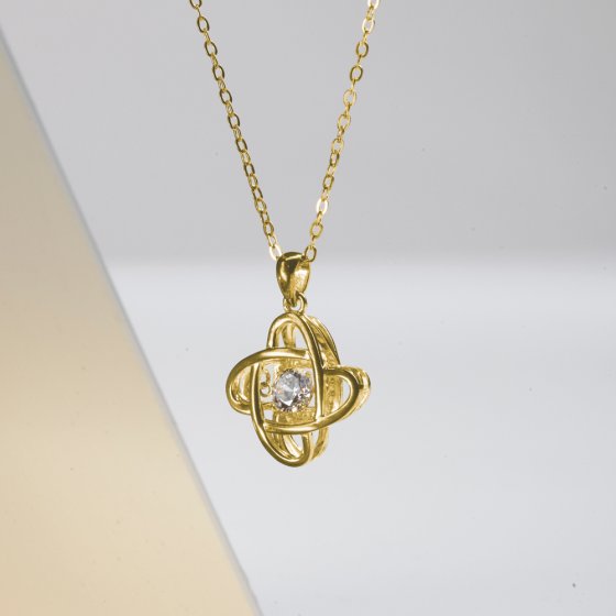 Ketting "Dansend Kristal"