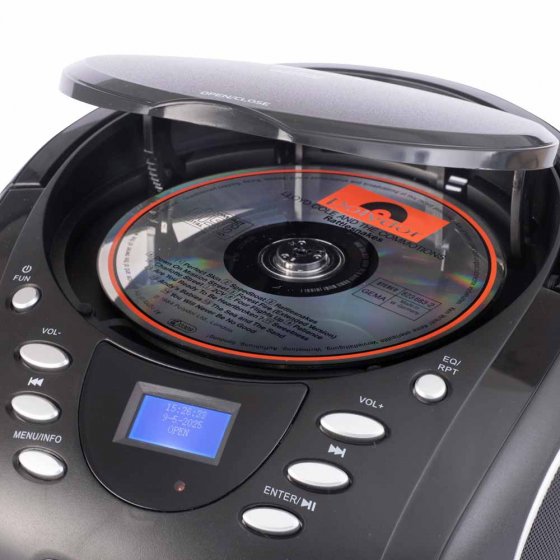 Draagbare cd-speler met DAB+-radio 