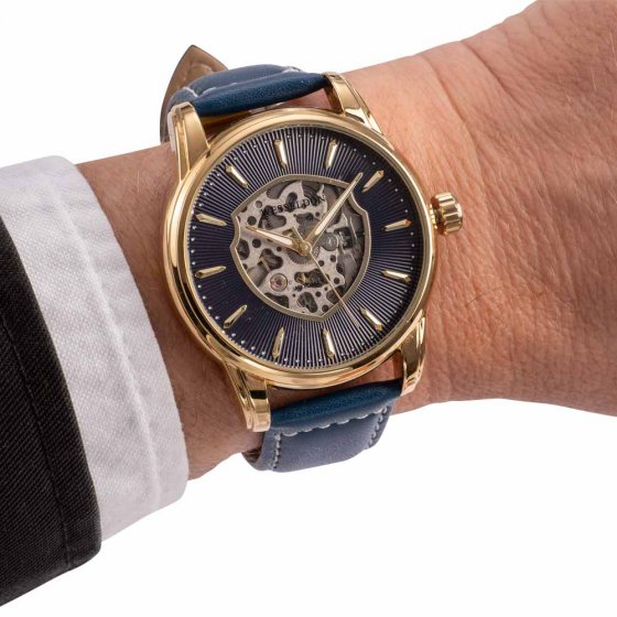 Herenhorloge Wesseldon 'Squelette Automatic' 
