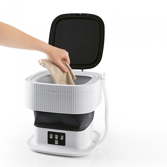 Opvouwbare mini-wasmachine