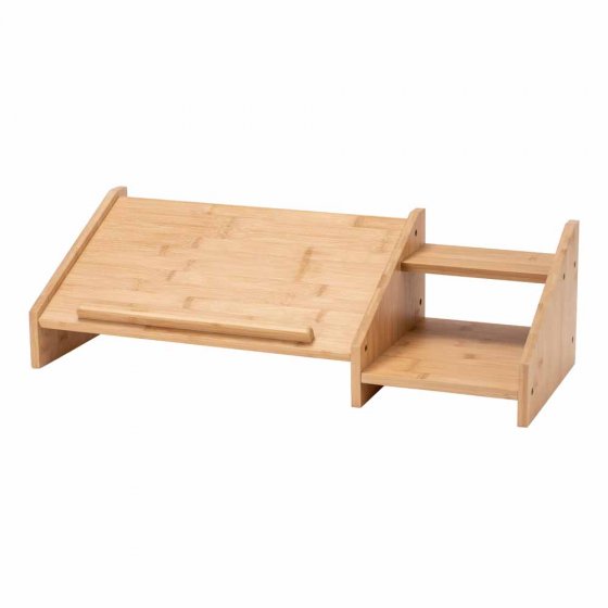Bamboe laptoporganizer