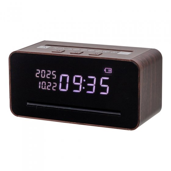 Tafelmodel papiervernietiger met klok