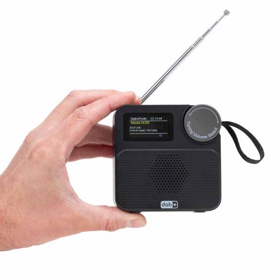Draagbare multifunctionele DAB+ radio 