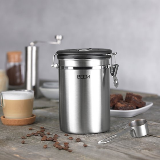 Roestvrijstalen koffiebus 
